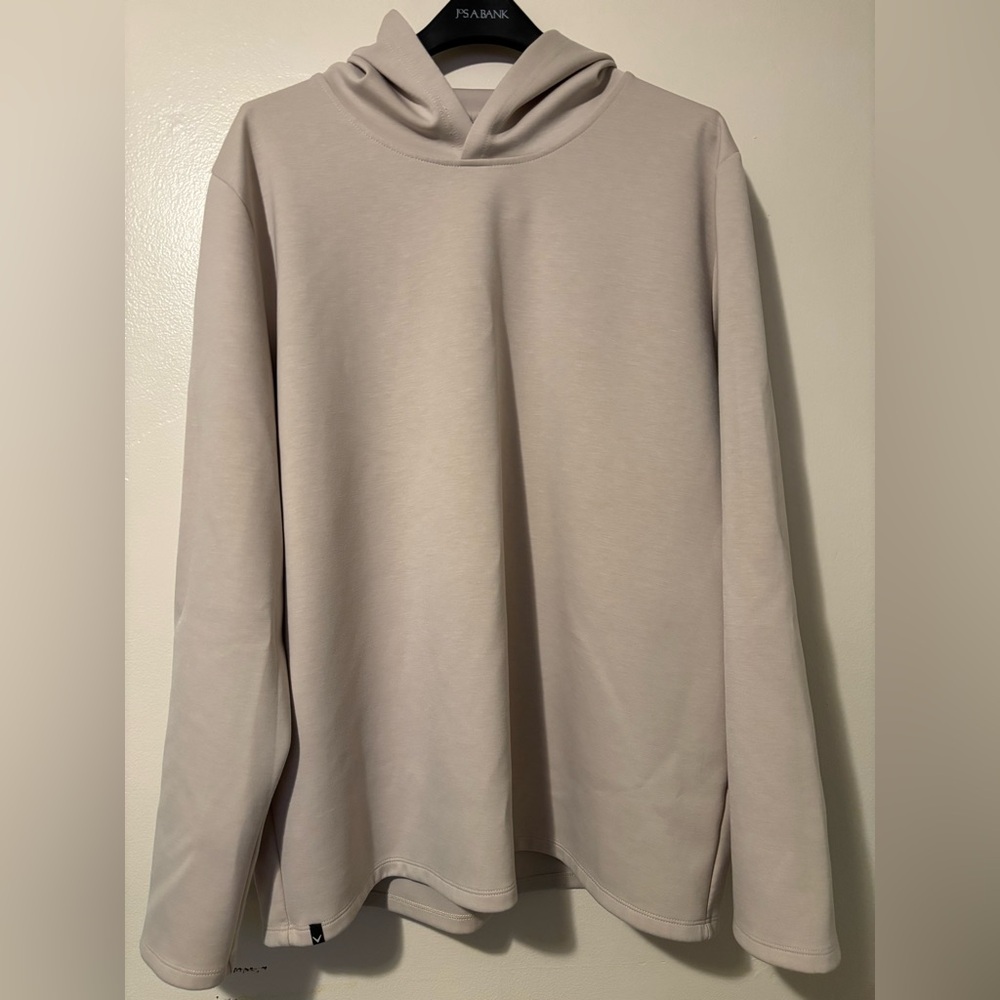 CALLAWAY Lightweight Swing Tech Hoodie- XL, cream